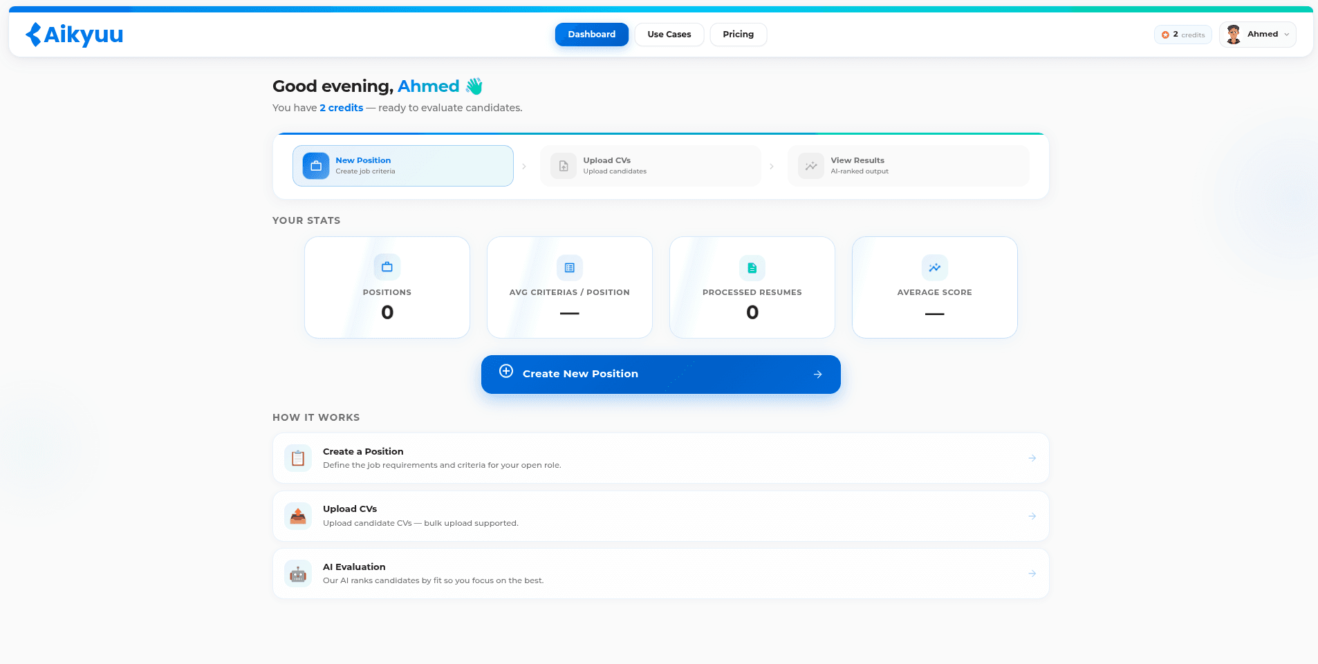 Aikyuu — AI Resume Matching Platform